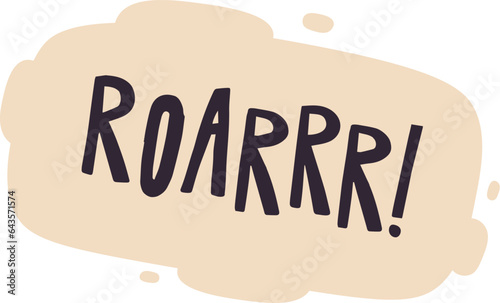 Roar Speech Bubble