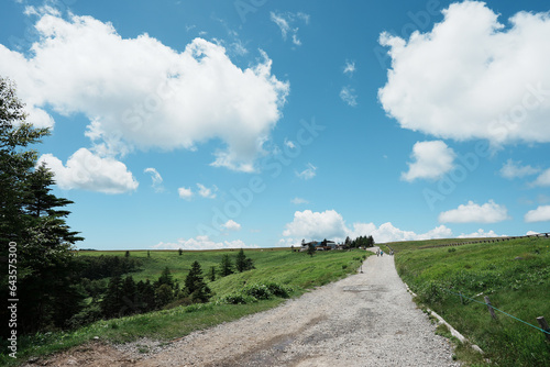長野県の美ヶ原高原