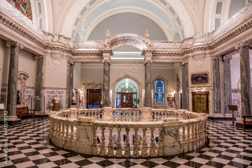 Belfast city hall, Ulster (Northern Ireland), U.K. Rotunda. photo