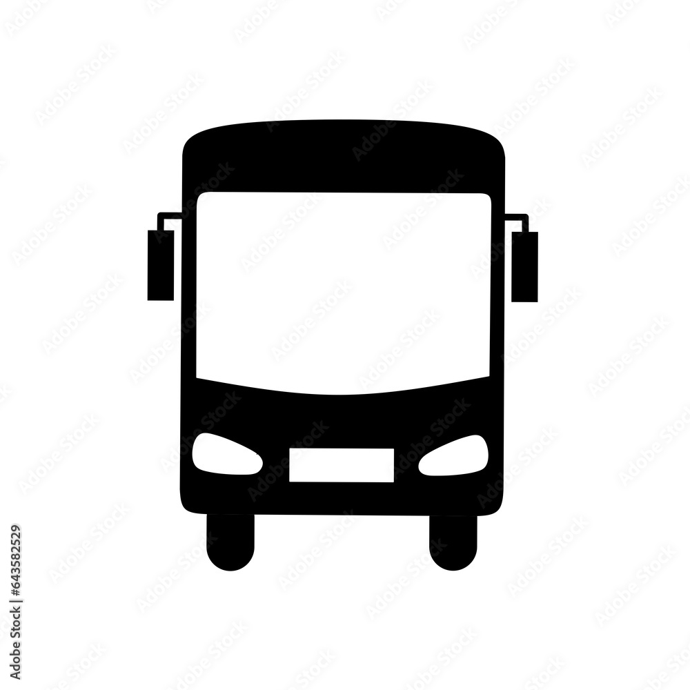 bus icon vector with simple design bus icon vector with simple design