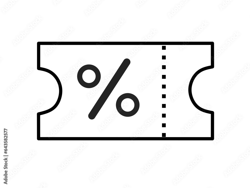 discount voucher icon vector with simple design discount voucher icon vector with simple design