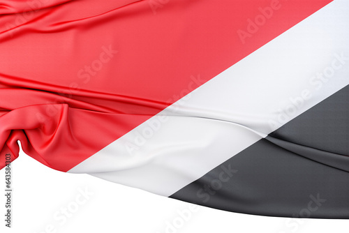 Isolated Flag of Sealand. 3D Rendering photo