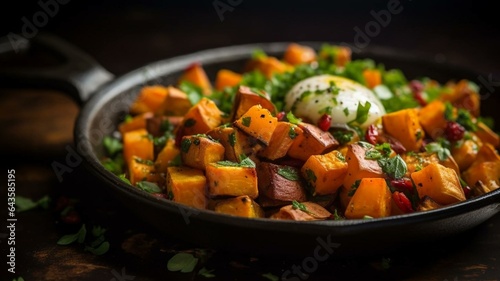 Sweet potato hash