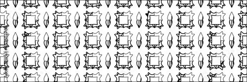 White background with striped shapes. Texture with figures from lines.Line shape design.Abstract background for web page, textures, card, poster, fabric, textile. Monochrome graphic repeating design.