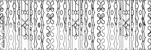 White background with striped shapes. Texture with figures from lines.Line shape design.Abstract background for web page, textures, card, poster, fabric, textile. Monochrome graphic repeating design.