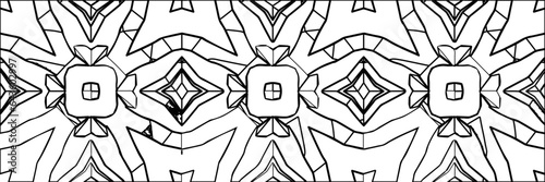 White background with striped shapes. Texture with figures from lines.Line shape design.Abstract background for web page, textures, card, poster, fabric, textile. Monochrome graphic repeating design.