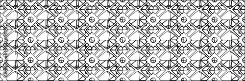 White background with striped shapes. Texture with figures from lines.Line shape design.Abstract background for web page, textures, card, poster, fabric, textile. Monochrome graphic repeating design.