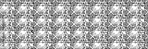 White background with striped shapes. Texture with figures from lines.Line shape design.Abstract background for web page, textures, card, poster, fabric, textile. Monochrome graphic repeating design.