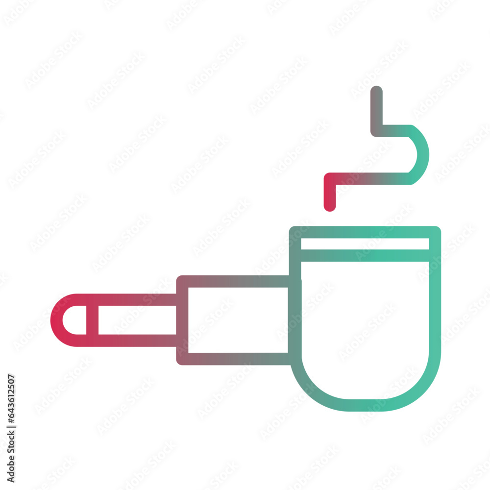 Obraz premium Medical Pipe Smoke