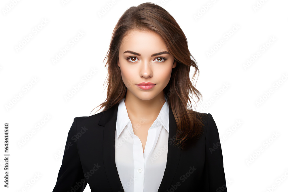 business woman isolated on white business woman isolated on white