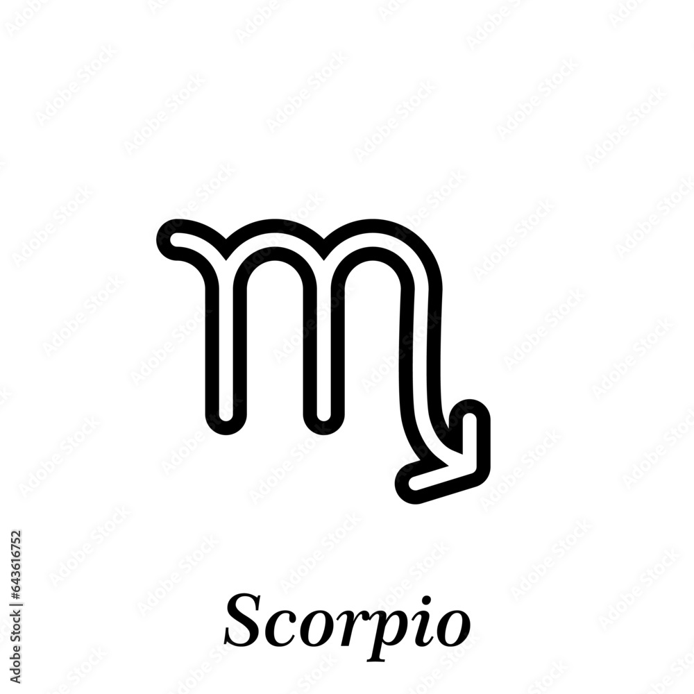 Zodiac icon vector flat style illustration Zodiac icon vector flat style illustration