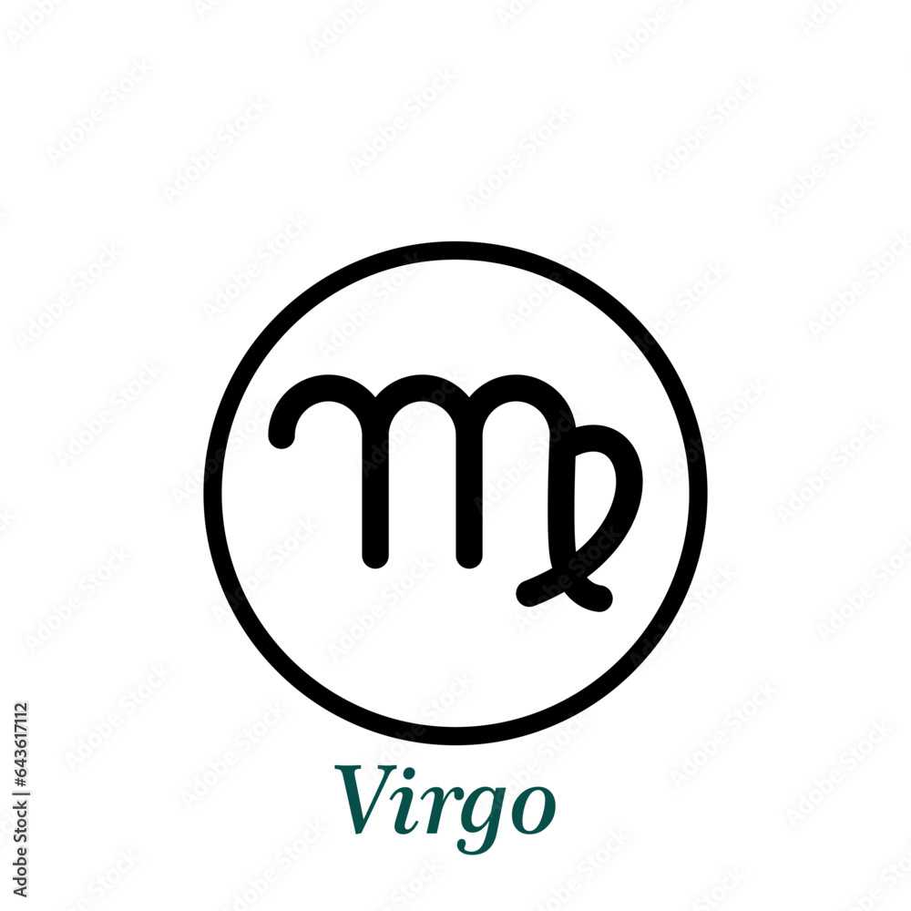 Zodiac icon vector flat style illustration Zodiac icon vector flat style illustration