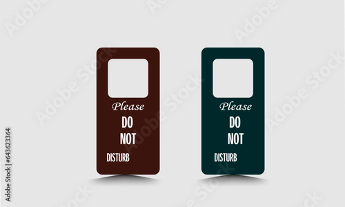  Dor Hanger do not disturb sign