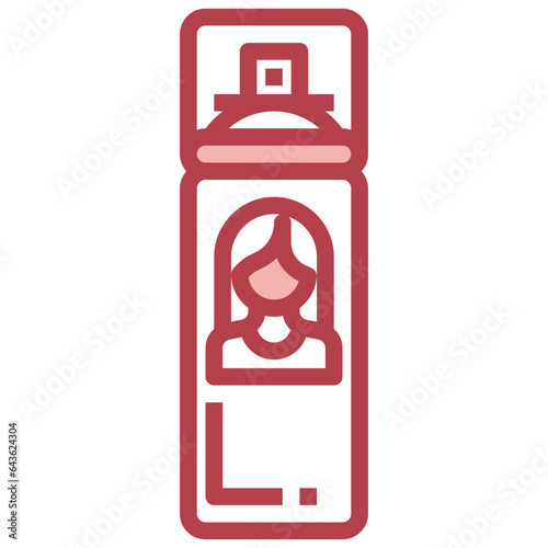 HAIR SPRAY line icon,linear,outline,graphic,illustration