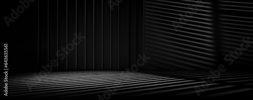 black geometric background for product presentation