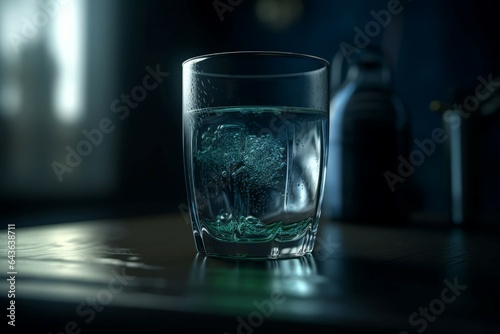 Glass water. Generate Ai