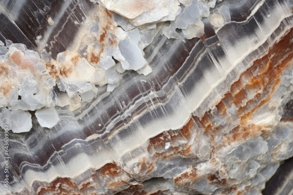 Glistening Novaculite: A Mesmerizing Background Texture with Subtle Hints of Sparkling Minerals
