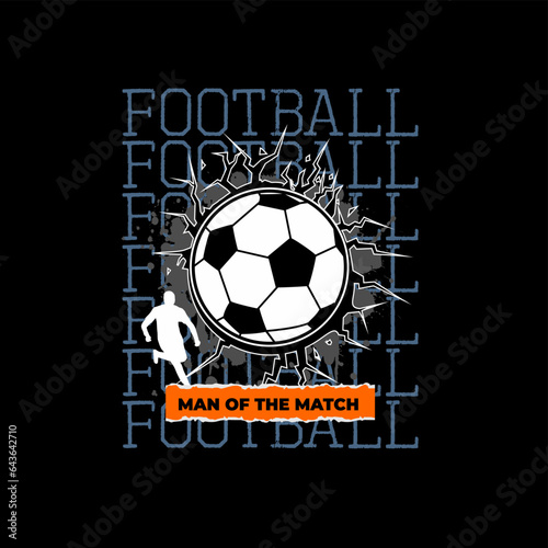 football play the game never stop t shirt design
