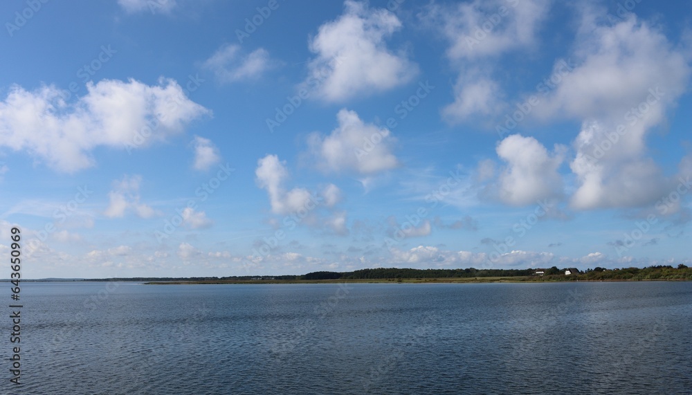 Coastline of the Baltic Sea island Hiddensee