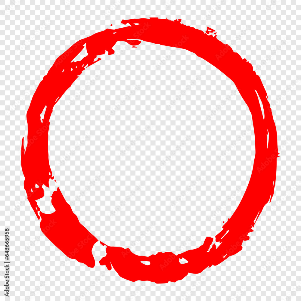 Red seal border stamp with background transparent Red seal border stamp with background transparent