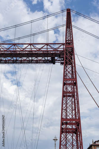 Bilbao suspension bridge.