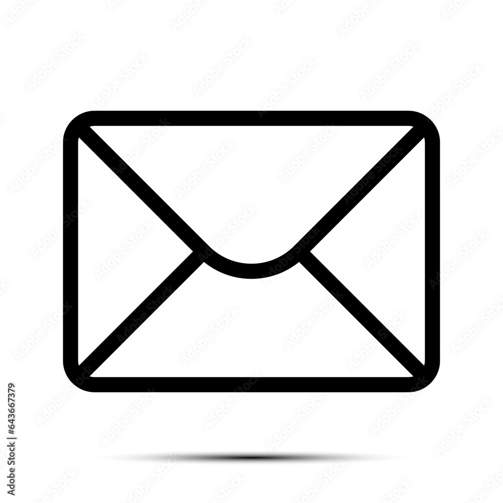 Trendy Email Icon, Message Icon, Mail Icon, Inbox Sign, Messaging Symbol, Envelope Black And White, Letter Sending Message Trendy Email Icon, Message Icon, Mail Icon, Inbox Sign, Messaging Symbol, Envelope Black And White, Letter Sending Message
