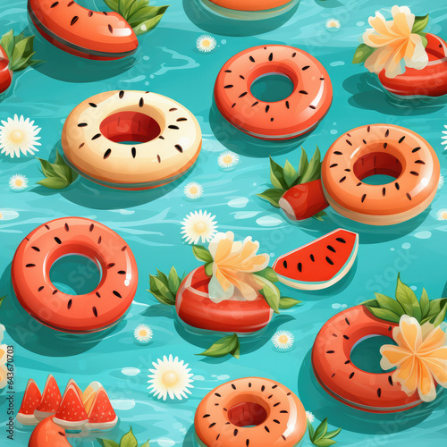 Abstract watermelon background 