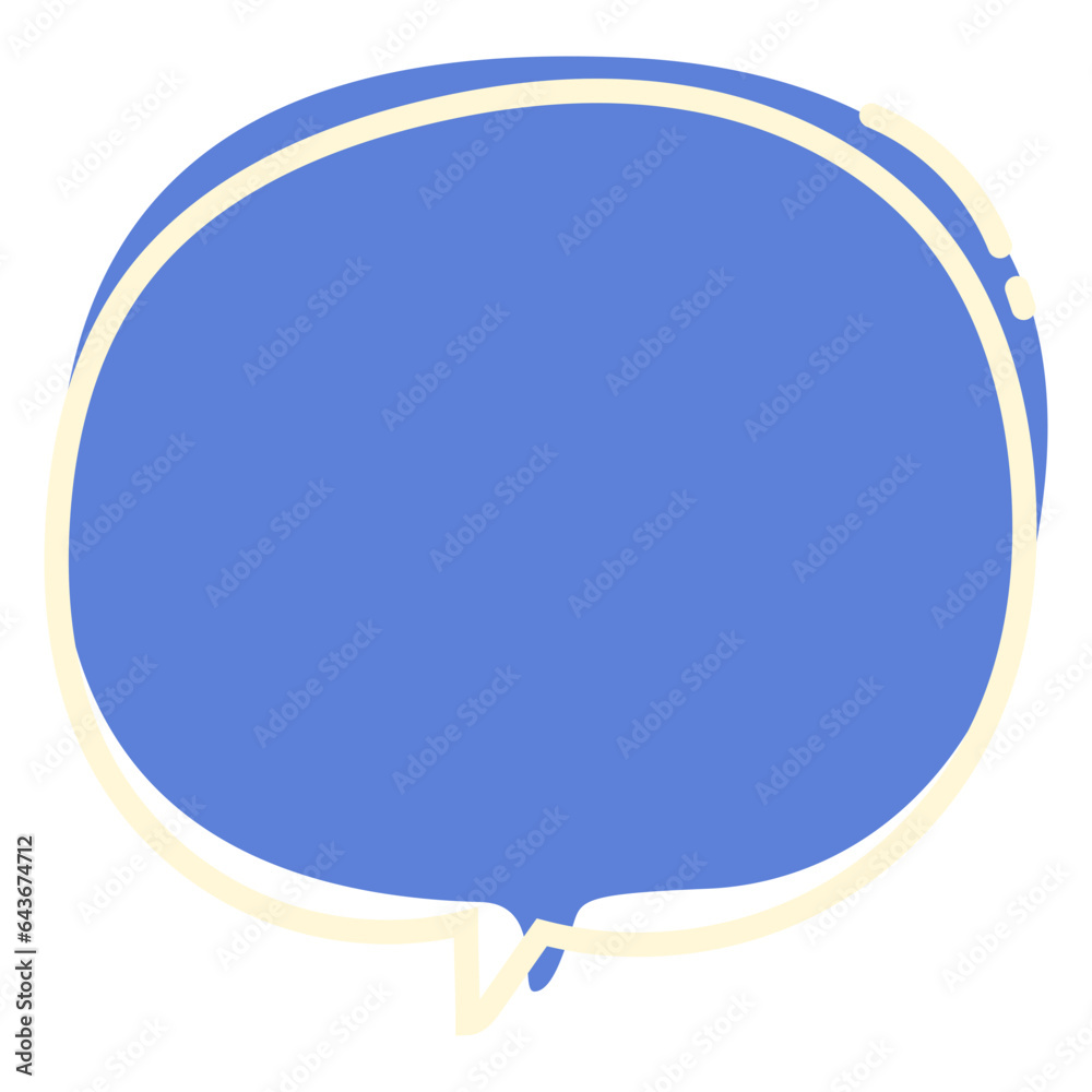 Bubble Chat Shape Bubble Chat Shape