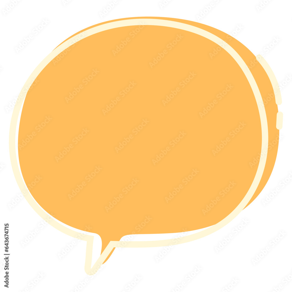 Bubble Chat Shape Bubble Chat Shape