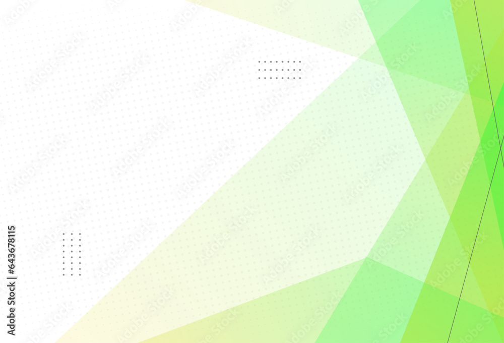modern background. geometric. colorful. green and yellow transparent. memphis halftone, eps 10