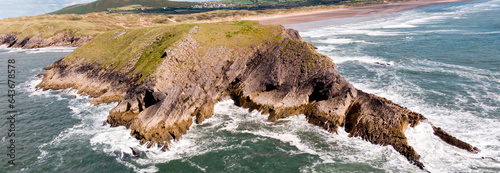 cliff face by the ocean