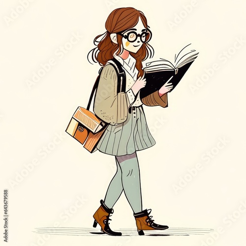 Overjoyed young woman with numerous packages excited with shopping on sales. Smiling girl with packages happy with purchases. Shopaholic and consumerism. Vector illustration.