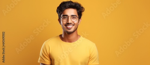 Handsome Indian man posing ...