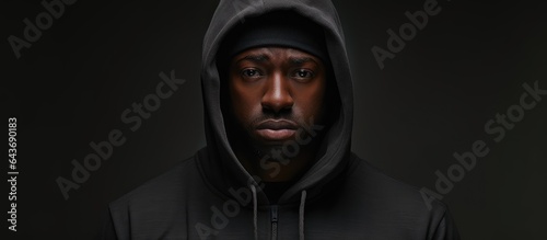 Studio portrait of a doubtf...