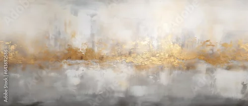 Obraz Złota dekoracyjna farba - tło. Obraz abstrakcyjny, ściana. Beton dekoracyjny. Pusta tapeta