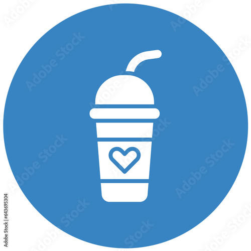 Frappe Vector Icon Design Illustration