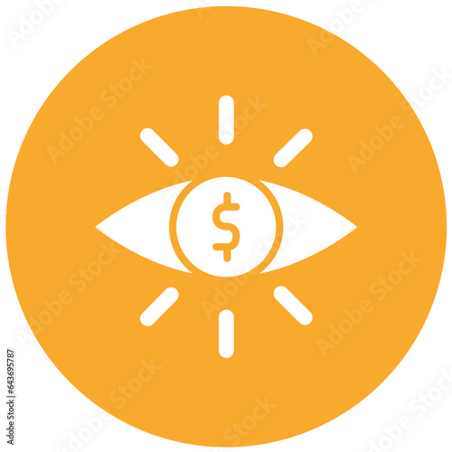 Vision Vector Icon Design Illustration