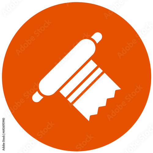 Plastic wrap Vector Icon Design Illustration