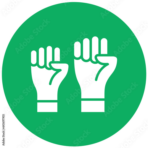 Protest Vector Icon Design Illustration