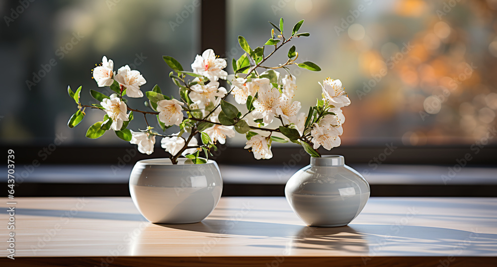 still life with flowers