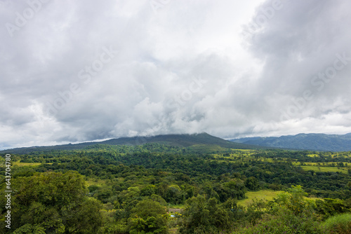 Beautiful views in Arenal Natural Park (Costa Rica) 