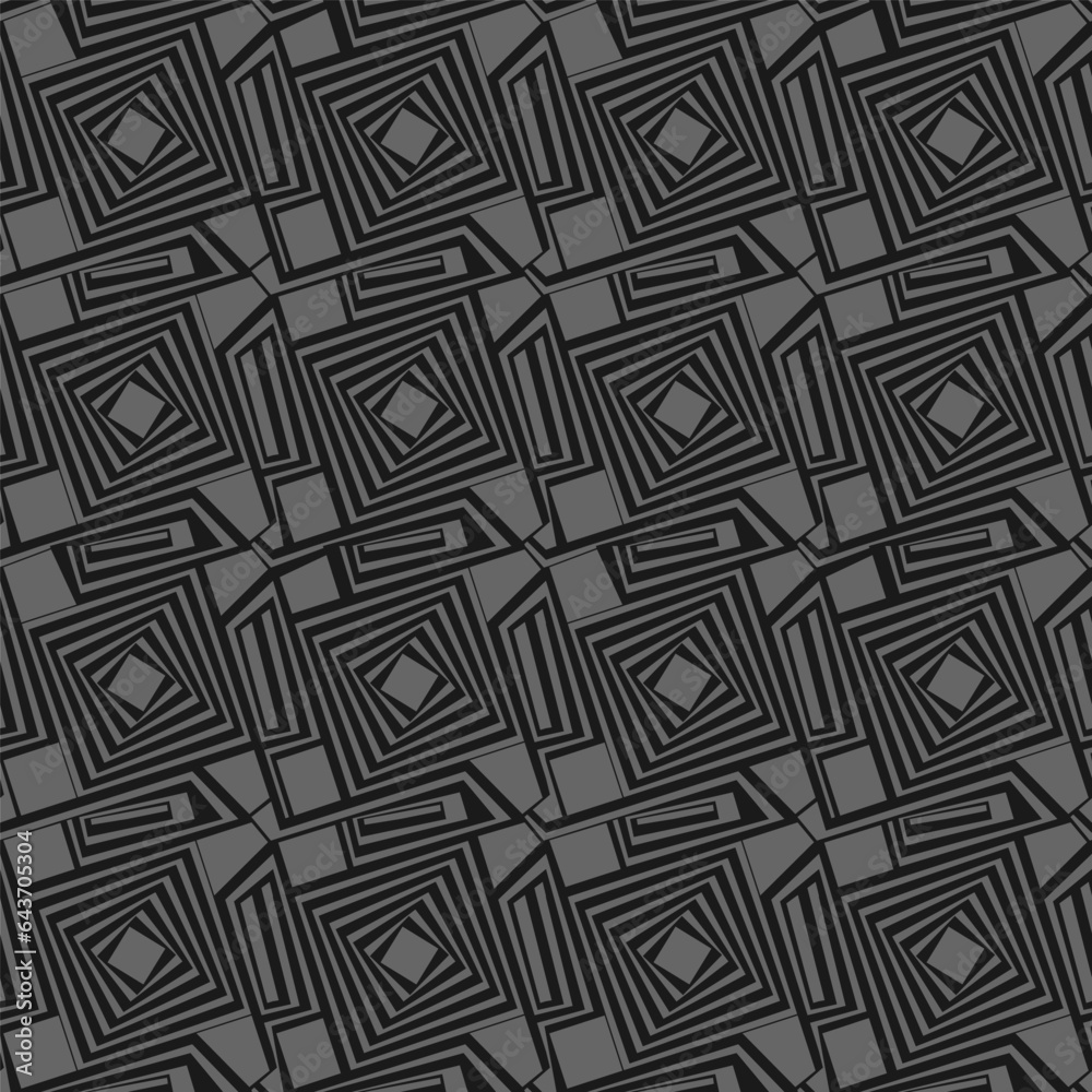 Abstract pattern of lines. Seamless background. Template for packaging, texture, cover, clothing, interior design and creative idea