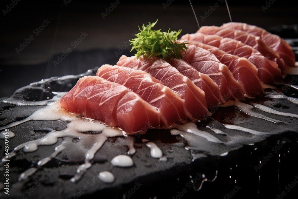 Tuna Sashimi - A Fresh, Raw Japanese Delight for Epicurean Palates