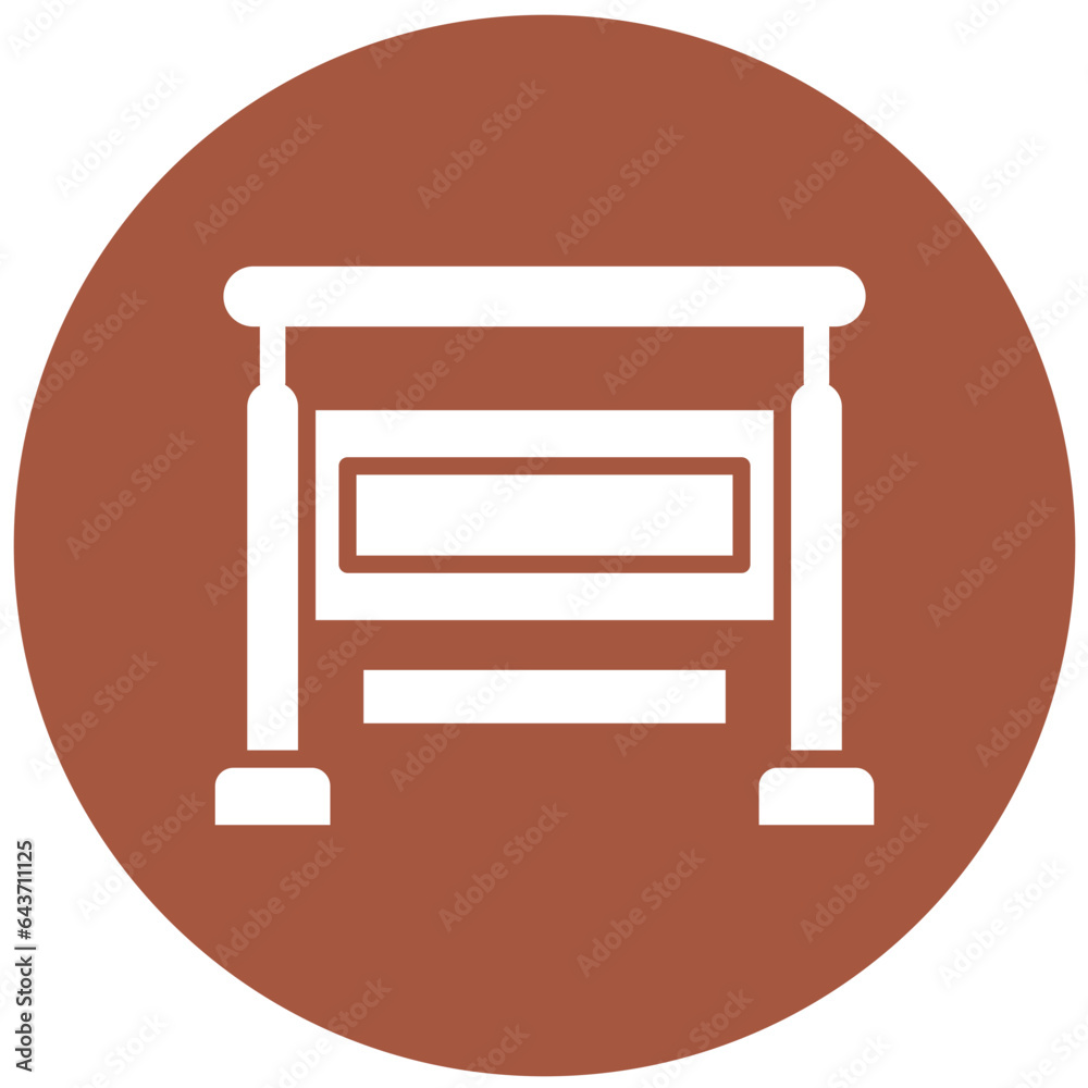 Bus stop Vector Icon Design Illustration Bus stop Vector Icon Design Illustration