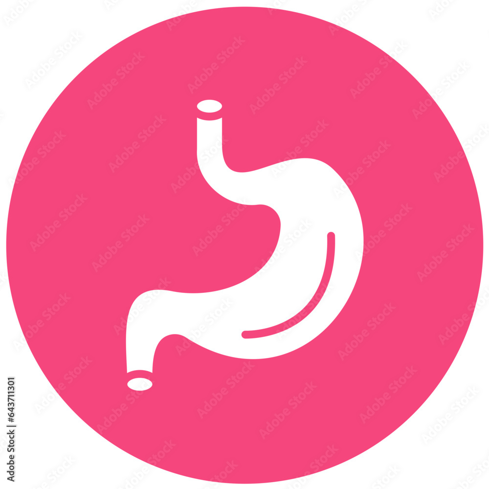 Stomach Vector Icon Design Illustration Stomach Vector Icon Design Illustration