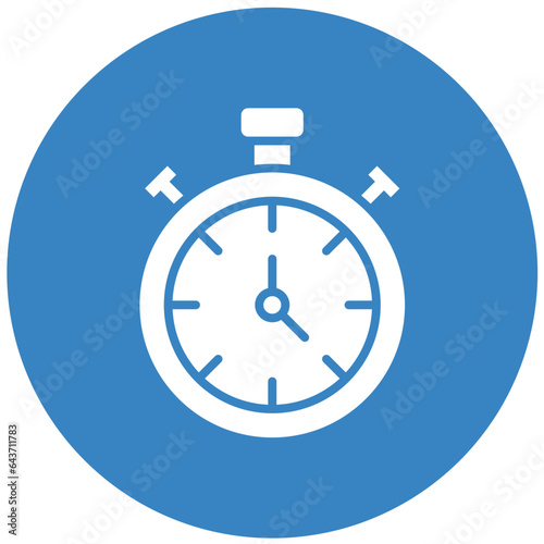 Stop watch Vector Icon Design Illustration