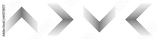 Arrows set. Up, down, left, right icons