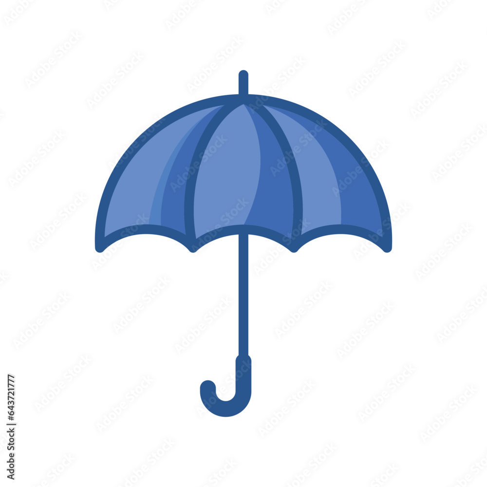 Umbrella icon vector on trendy design Umbrella icon vector on trendy design