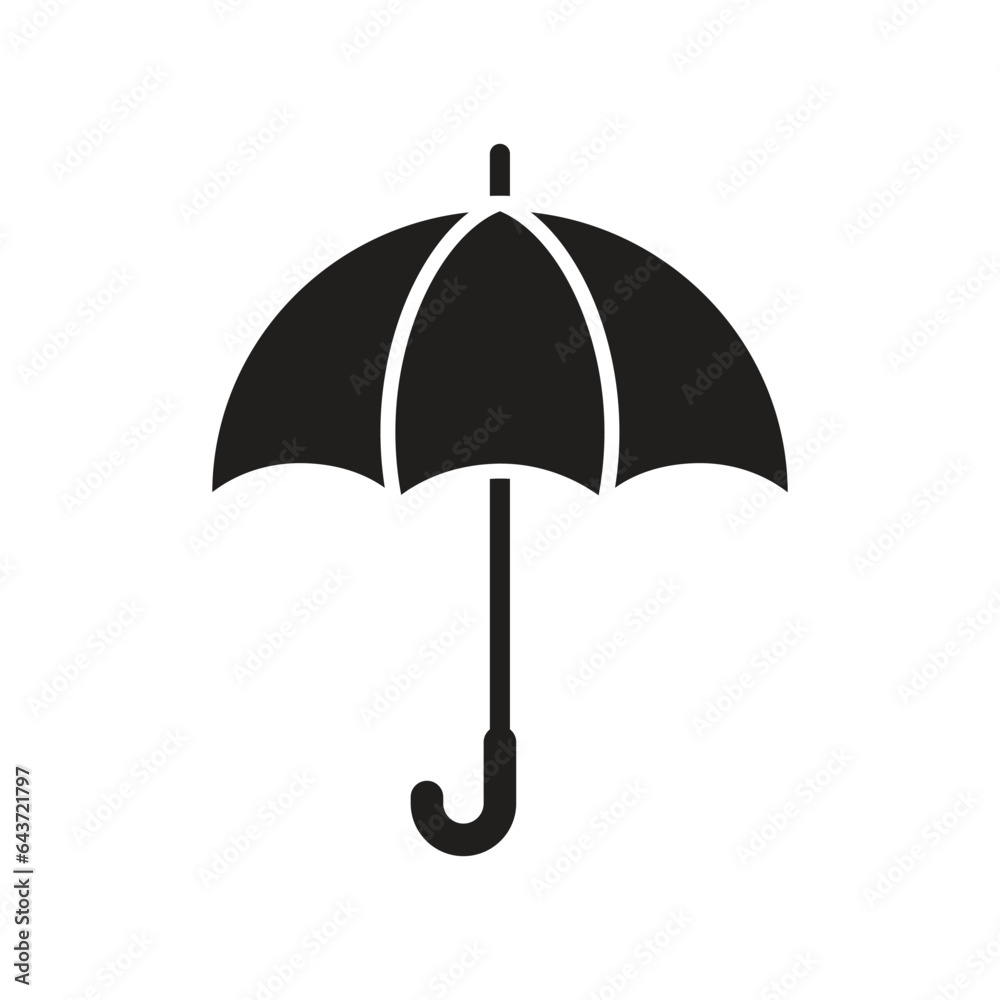 Umbrella icon vector on trendy design Umbrella icon vector on trendy design