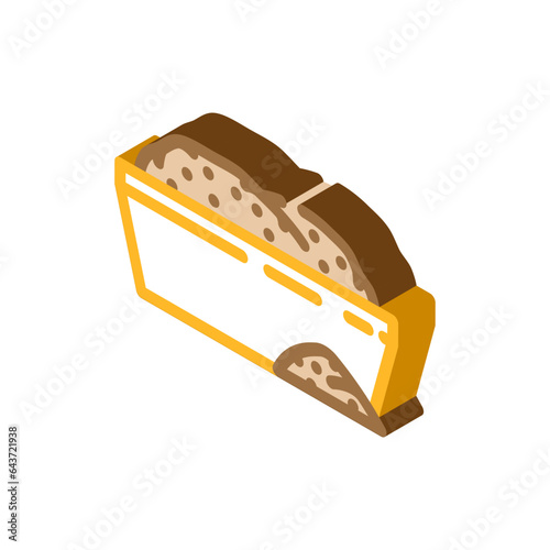 snuff tobacco nicotine isometric icon vector. snuff tobacco nicotine sign. isolated symbol illustration